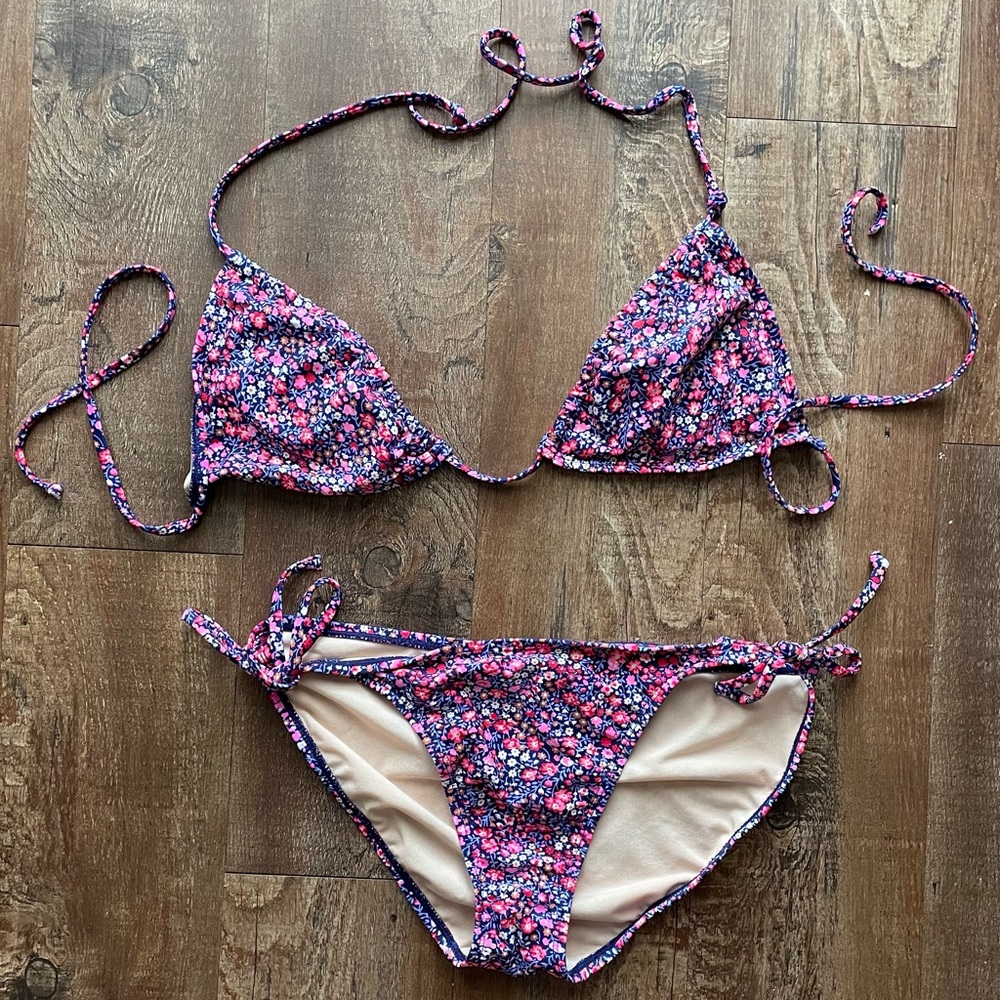 Old Navy Floral Two-Piece Bikini